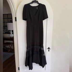 Xscape Black High Low Dress